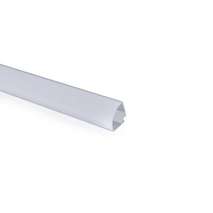Perfil tira LED de superficie para esquinas - Con difusor - Kit completo - 20x20mm - Tira LED ≤10 mm - 1 metro (31)