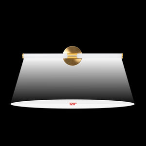 Aplique LED tubular para baño - 8W - 720lm - IP44 - 60cm - Barcelona Led-