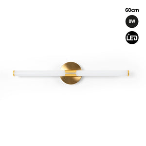 Aplique LED tubular para baño - 8W - 720lm - IP44 - 60cm - Barcelona Led-