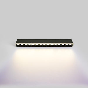 Foco lineal LED empotrable 30W - UGR18 - CRI90 - Chip OSRAM - Barcelona Led-