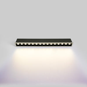 Foco lineal LED empotrable 30W - UGR18 - CRI90 - Chip OSRAM (24)