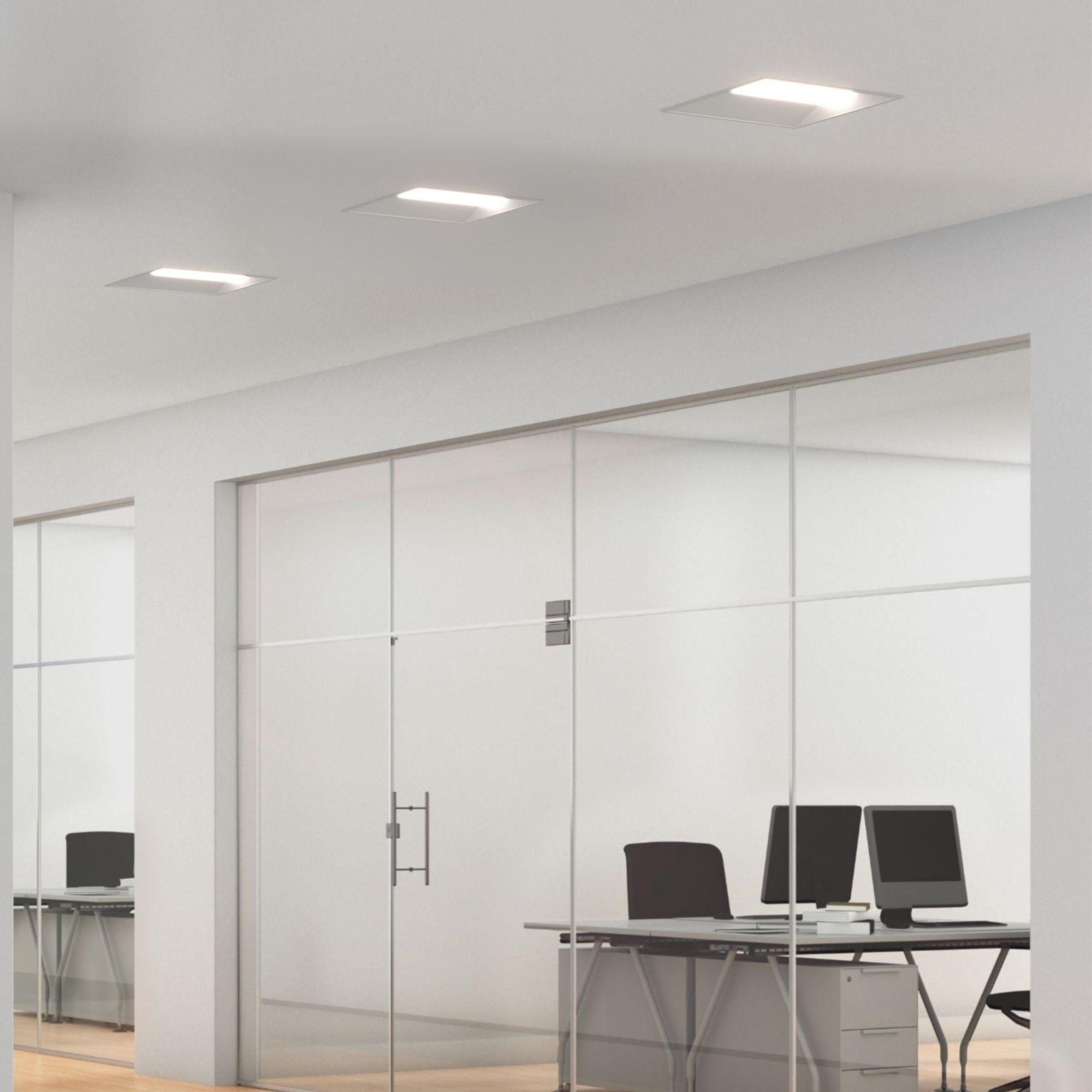 Panel LED Troffer empotrable 60x60cm - CCT - 40W - Chip OSRAM - Driver Philips - UGR18 - IP40 (1)