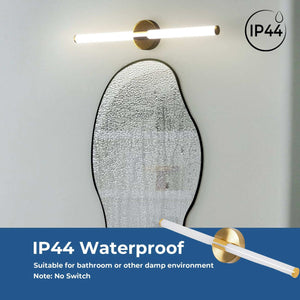 Aplique LED tubular para baño - 8W - 720lm - IP44 - 60cm (36)