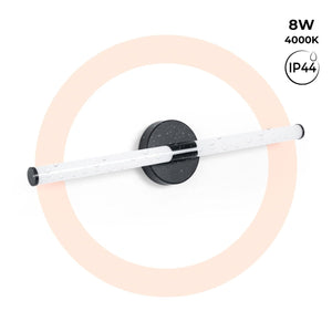 Aplique LED tubular para baño - 8W - 720lm - IP44 - 60cm