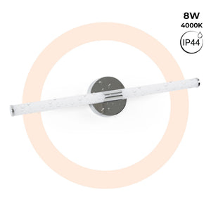 Aplique LED tubular para baño - 8W - 720lm - IP44 - 60cm (46)