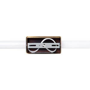 Aplique LED tubular para baño - 8W - IP44 - 60cm - Barcelona Led-
