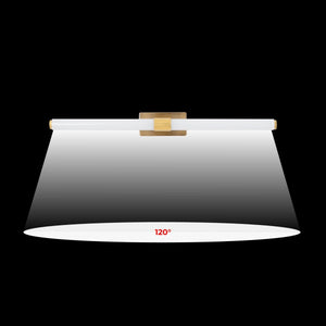 Aplique LED tubular para baño - 8W - IP44 - 60cm - Barcelona Led-