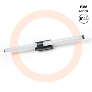 Aplique LED tubular para baño - 8W - IP44 - 60cm - Barcelona Led-