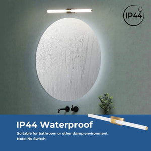 Aplique LED tubular para baño - 8W - IP44 - 60cm - Barcelona Led-