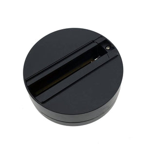 Base de superficie para proyector LED de carril trifásico