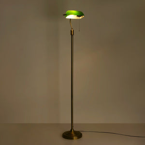 Lámpara de pie vintage "BANQUERO" - E27 (28)