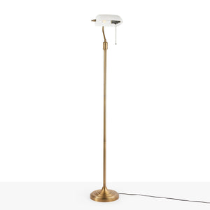 Lámpara de pie vintage "BANQUERO" - E27 (15)