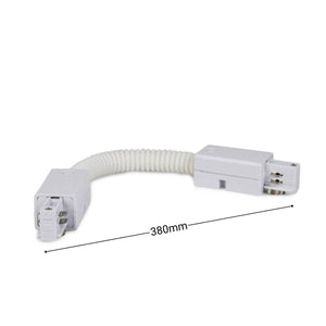 Unión flexible para carril trifásico - Barcelona Led-Accesorios