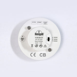 Bombilla LED GX53 CCT 3W - 120° - 350lm (1)