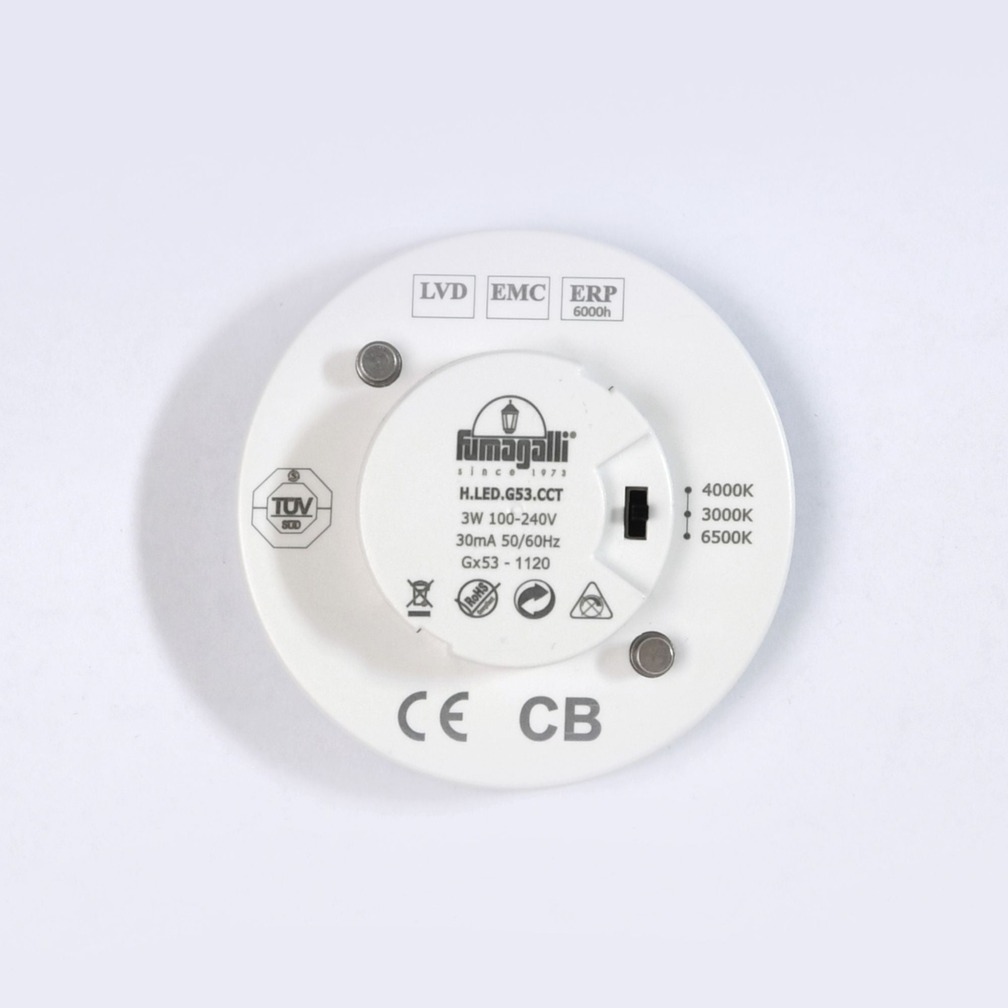 Bombilla LED GX53 CCT 3W - 120° - 350lm (1)
