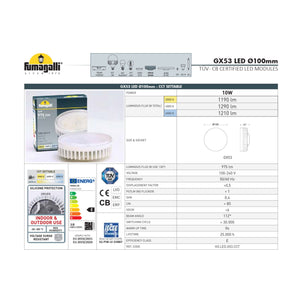 Bombilla LED GX53 CCT 10W - 120º - 975lm (1)