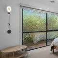 LED wall lamp crystal