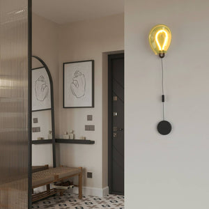 Aplique de pared LED cristal "GLOBO" 8W - Colores - Barcelona Led-Decoración