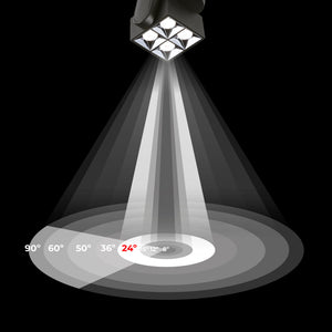 Aplique techo LED cuadrado orientable 8W - CCT - UGR18 - Chip OSRAM - Driver KGP (10)