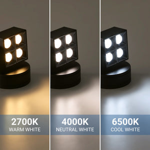 Aplique techo LED cuadrado orientable 8W - CCT - UGR18 - Chip OSRAM - Driver KGP (1)