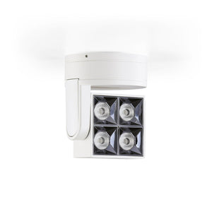 Aplique techo LED cuadrado orientable 8W - CCT - UGR18 - Chip OSRAM - Driver KGP - Barcelona Led-Decoración
