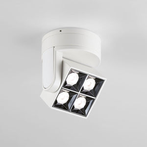 Aplique techo LED cuadrado orientable 8W - CCT - UGR18 - Chip OSRAM - Driver KGP - Barcelona Led-Decoración