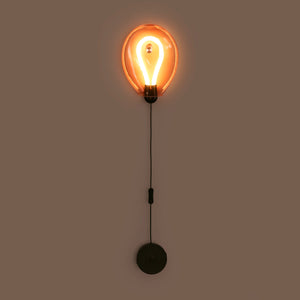 Aplique de pared LED cristal "GLOBO" 8W - Colores - Barcelona Led-Decoración