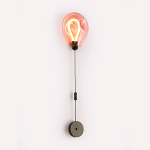 Aplique de pared LED cristal "GLOBO" 8W - Colores - Barcelona Led-Decoración