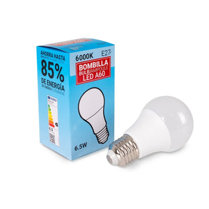 Bombilla LED E27 A60 - 6,5W - Barcelona Led-