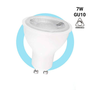 Bombilla LED GU10 - 7W - Regulable - Ø50mm - Óptica a 45º (12)