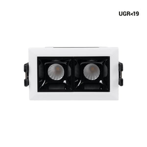 Foco lineal LED empotrable 4W - UGR18 - CRI90 - Driver LIFUD (14)