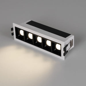 Foco lineal LED empotrable 7W - UGR18 - CRI90 - Driver LIFUD - Barcelona Led-