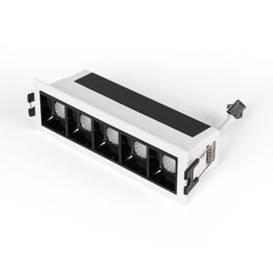 Foco lineal LED empotrable 7W - UGR18 - CRI90 - Driver LIFUD (18)