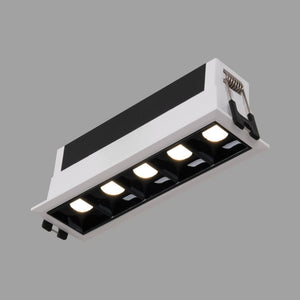Foco lineal LED empotrable 7W - UGR18 - CRI90 - Driver LIFUD (25)