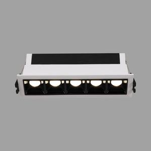 Foco lineal LED empotrable 7W - UGR18 - CRI90 - Driver LIFUD (26)