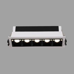 Foco lineal LED empotrable 7W - UGR18 - CRI90 - Driver LIFUD (26)
