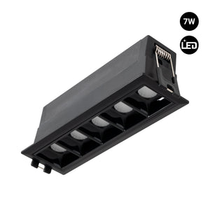 Foco lineal LED empotrable 7W - UGR18 - CRI90 - Driver LIFUD (35)