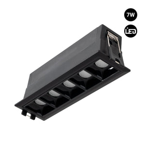 Foco lineal LED empotrable 7W - UGR18 - CRI90 - Driver LIFUD - Barcelona Led-
