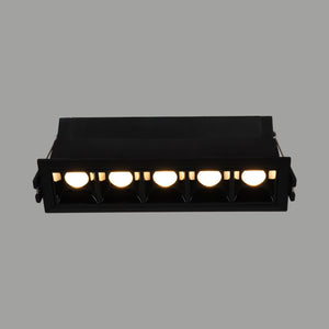 Foco lineal LED empotrable 7W - UGR18 - CRI90 - Driver LIFUD (39)