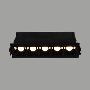 Foco lineal LED empotrable 7W - UGR18 - CRI90 - Driver LIFUD (39)