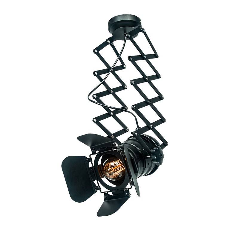 Lámpara de techo extensible y orientable "Cinema" - E27 - Barcelona Led-Decoración