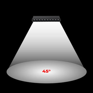 Foco lineal LED empotrable 14W - UGR18 - CRI90 - Driver LIFUD (35)
