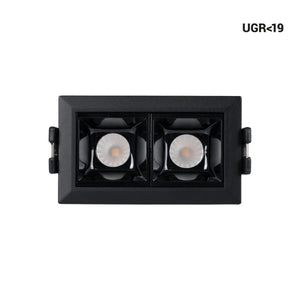Foco lineal LED empotrable 4W - UGR18 - CRI90 - Driver LIFUD - Barcelona Led-