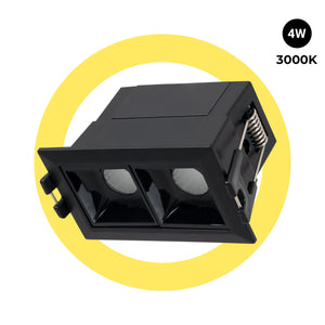 Foco lineal LED empotrable 4W - UGR18 - CRI90 - Driver LIFUD (36)