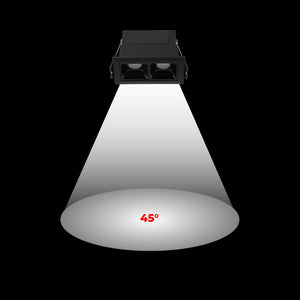 Foco lineal LED empotrable 4W - UGR18 - CRI90 - Driver LIFUD (37)