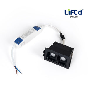 Foco lineal LED empotrable 4W - UGR18 - CRI90 - Driver LIFUD - Barcelona Led-