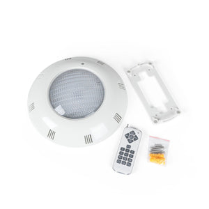 Foco LED sumergible para piscina - 12V AC - 24W - IP68 - Ø295mm - Barcelona Led-