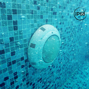 Foco LED sumergible para piscina - 12V AC - 24W - IP68 - Ø295mm (18)
