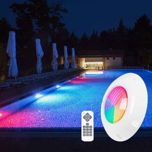 Foco LED sumergible para piscina - 12V AC - 24W - IP68 - Ø295mm