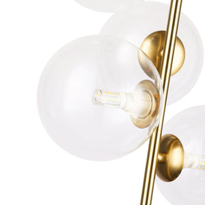 Lámpara colgante con esferas de cristal "ROMEE" - 6 x G9 (6)